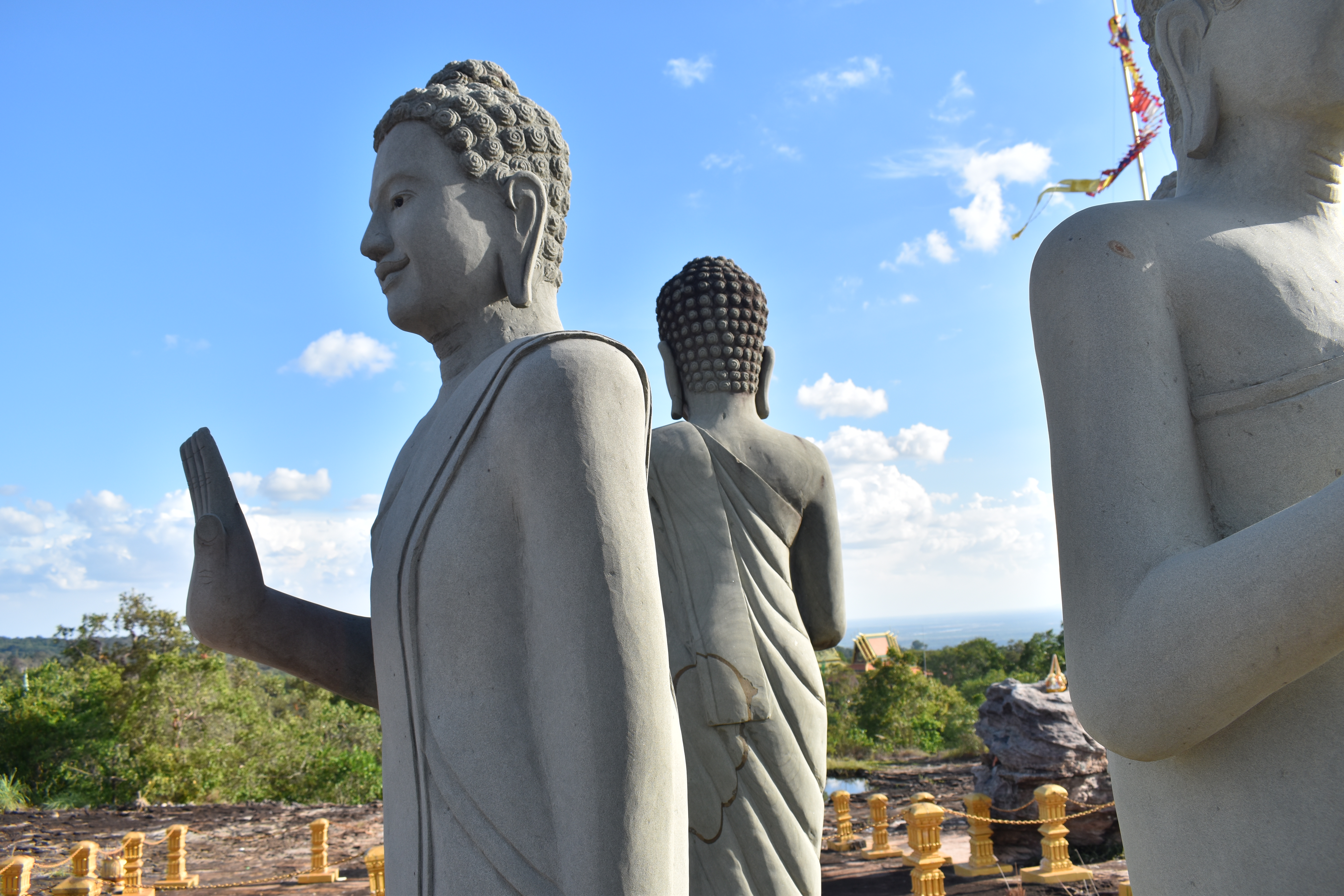 Statues of the Buddha in Cambodia