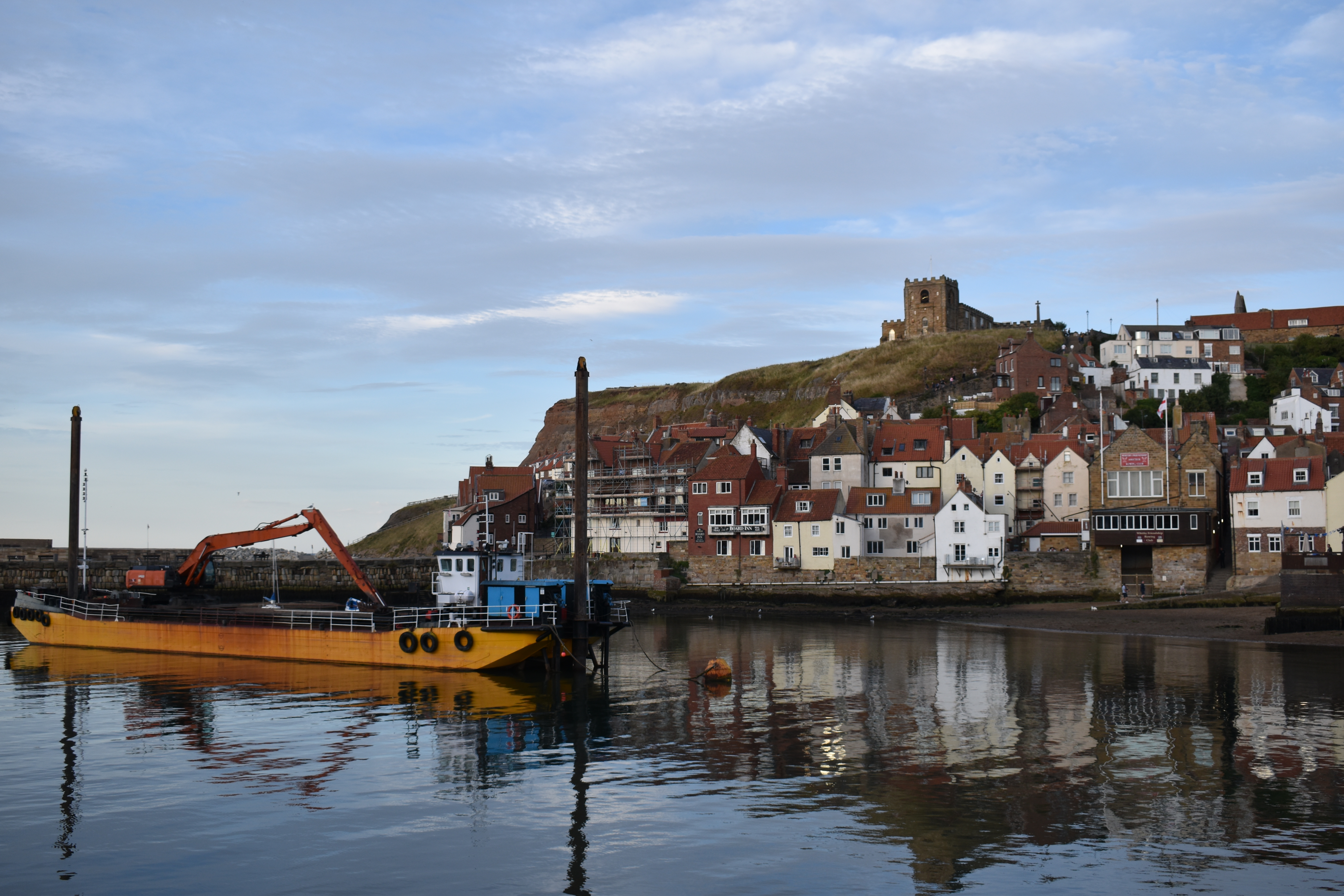 Whitby Castle from a distance